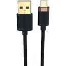 Duracell USB cable for Micro-USB 1m (Black)