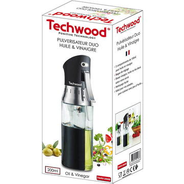 Techwood oil and vinegar sprayer (black)