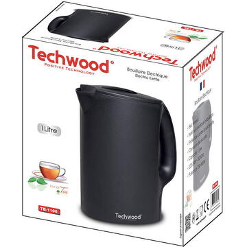 Fierbator Techwood electric kettle TB-1106 (black)