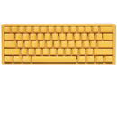 Tastatura DUCKY One 3 Yellow Mini Gaming Keyboard, Cherry MX Clear, RGB LED,  Layout US