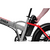Biciclete electrice Bicicleta asistata electric Argento Minimax, rosu