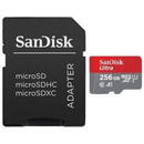 Card memorie SanDisk Ultra microSDXC A1 256GB 120MB/s Adapt.SDSQUAC-256G-GN6MA