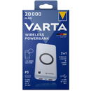 Baterie externa Varta Wireless Power Bank 20000 Cable  USB-C 10W   Type 57909