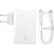 Incarcator de retea Baseus GaN5 Pro  2xUSB-C + USB, 140W (white)