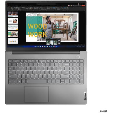 Notebook Lenovo ThinkBook 15 G4 ABA 15.6" FHD AMD Ryzen 7 5825U 16GB 512GB SSD AMD Radeon Graphics Windows 11 Pro Mineral Grey