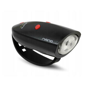 Hornit Nano Black/Red bicycle horn light 6266BLR