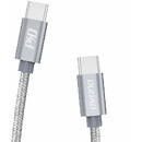 USB-C to USB-C cable Dudao L5ProC PD 45W, 1m (gray)