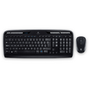Tastatura Logitech MK330 Combo with mouse Black