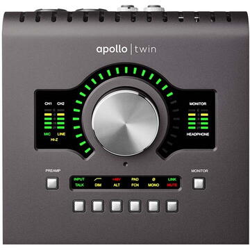 Consola DJ Universal Audio APOLLO TWIN MKII DUO HE - audio interface
