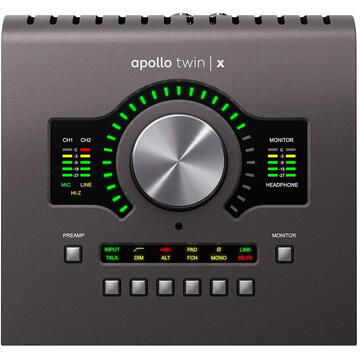 Consola DJ Universal Audio APOLLO TWIN X QUAD HE - audio interface