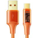 Mcdodo Cablu Amber Series Fast Charging Type-C, 100W, 1.2m Orange