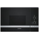 Cuptor cu microunde Siemens iQ300 BF520LMR0 microwave Built-in Solo microwave 20 L 800 W Black, Stainless steel