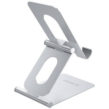 Phone stand Orico LST-S1-SV-BP, metal (silver)