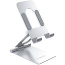 Phone stand Orico LST-S1-SV-BP, metal (silver)