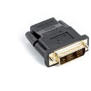 Lanberg AD-0013-BK cable gender changer HDMI DVI-D 18+1 Single Link Black