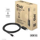 Club 3D Club3D CAC-1187 MiniDisplayPort™ 1.4 to HDMI™ 4K120Hz or 8K60Hz HDR10+ Cable M/M 1.8m / 6ft