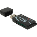 Card reader Delock Cititor de carduri mini USB 2.0 SD/MicroSD Negru