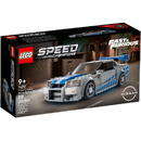 LEGO Speed Champions - Nissan Skyline GT-R (R34) Mai furios, mai iute 76917, 319 piese