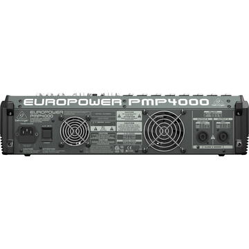 Consola DJ Behringer PMP4000 audio mixer 20 channels 10 - 200000 Hz Black