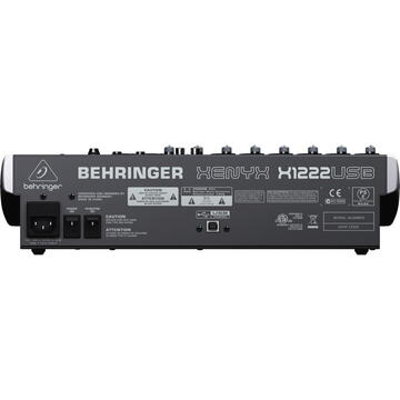Consola DJ Behringer X1222USB audio mixer 4 channels