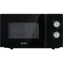 Cuptor cu microunde Gorenje MO20E2BH Microwave Oven,  Free Standing, Capacity 20 L, Power 800 W, No Ddisplay, Black
