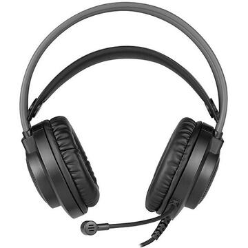 Casti Headphones A4Tech FStyler FH200i black (jack 3.5mm) A4TSLU46815
