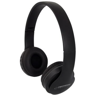 Casti Esperanza EH222K Bluetooth headphones Headband, Black