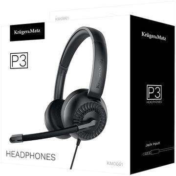 Casti Kruger Matz Kruger&Matz headphones/headset Wired Head-band jack 3,5mm