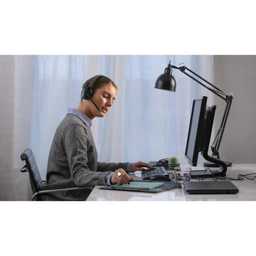Casti EPOS | SENNHEISER ADAPT 260 Headset Wireless Headband Bluetooth Office/Call Centre Black
