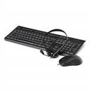Tastatura OMEGA 4IN1 HOME/OFFICE WIRED SET (MOUSE/KEYBOARD/HEADPHONES/PAD