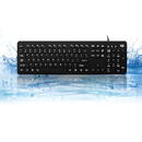Tastatura Adesso Antimicrobial Waterproof Desktop Keyboard for medical environments, USB