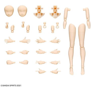 BANDAI 30MS OPTION BODY PARTS - ARM & LEG PARTS [COLOR A]