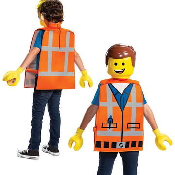 Lego 26812CH Lego Movie strój Emmet 7-8lat M