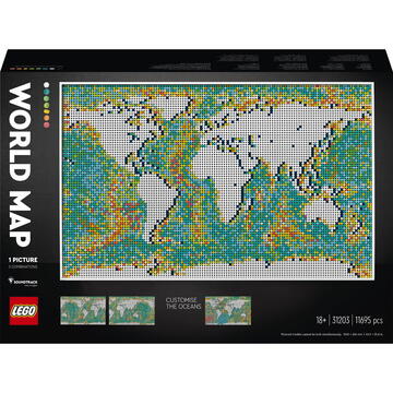 LEGO Art Mapa świata (31203)