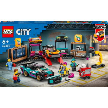 LEGO City Warsztat tuningowania samochodów (60389)
