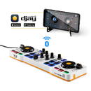 Consola DJ Hercules DJControl Control MIX Bluetooth Pour Smartphone et tablettes ( Andoid e 2 channels Black, White, Yellow