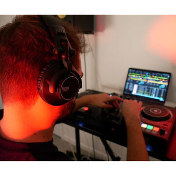 Casti Hercules HDP DJ60 Headphones Wired Head-band Music Black