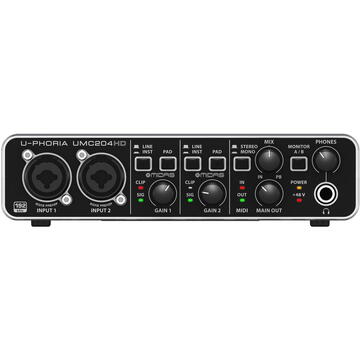 Consola DJ Behringer UMC204HD supplementary music equipment