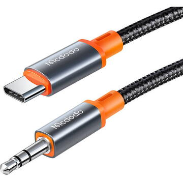 Accesorii Audio Hi-Fi Mcdodo CA-0820 USB-C to 3.5mm AUX mini jack cable, 1.2m (black)