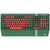 Tastatura DeLux KM17DB  gaming  verde-roșu