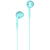 XO EP28 Wired Earbuds (Green)