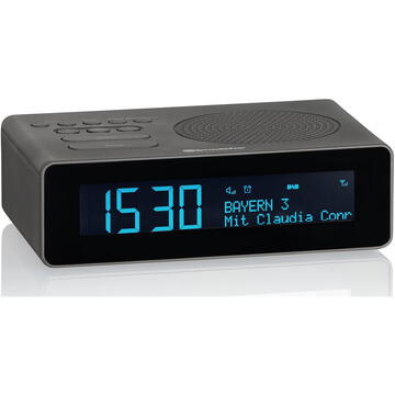 Roadstar CLR-290D+/BK radio Clock Analog & digital Black