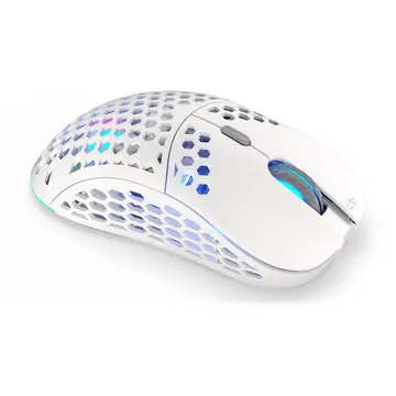 Mouse ENDORFY LIX Plus Onyx White Wireless, gaming mouse Optic  19000 dpi Alb/Gri