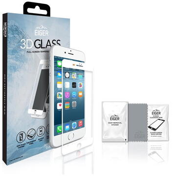 Eiger 3D Screen Protector - clear - iPhone 8