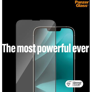 PanzerGlass Screen Protector Ultra-Wide Fit, protective film (transparent, iPhone 14 Plus/13 Pro Max)