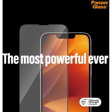 PanzerGlass screen protector Ultra-Wide Fit, protective film (transparent, iPhone 14/13/13 Pro)
