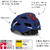 Fischer die fahrradmarke FISCHER bicycle Urban Plus Boston, helmet (dark blue, L/XL)