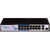 Switch Extralink VIRTUS V3 Unmanaged L2 Fast Ethernet (10/100) Power over Ethernet (PoE) 1U Black