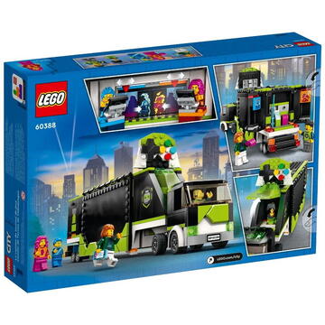 LEGO City - Camion pentru turneul de gaming 60388, 344 piese