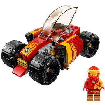 LEGO Ninjago - Masina de curse EVO ninja a lui Kai 71780, 94 piese